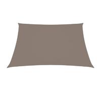 Helloshop26 Voile d'ombrage tissu oxford - 2,5 x 2,5 m - Taupe