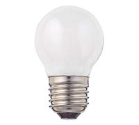 Hellum Ampoule LED E27 mini globe, lot de 10, 4,5W, remplace 40W, mat | Ampoule LED E27 mini globe, gros culot à vis, LED filament vintage, ampoule E27 blanc chaud 2700 K, 470 lm, 209211