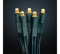 Hellum mini LED chaîne de lumière à l'intérieur, lumière, à courant électrique, éclairage intérieur, 20er LED allumé longueur 2,85m, câble vert salon, 7 cm, 563214