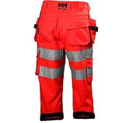 Helly Hansen C50-Waist Adulte Unisexe Wokrwear, Hv Red/Charcoal, C50-Waist 34.5"