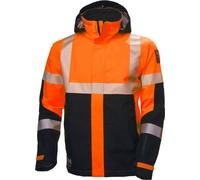 Helly Hansen Funktionsjacke ICU SHELL JACKET 71172, Couleur:orange/ebony, Taille:L
