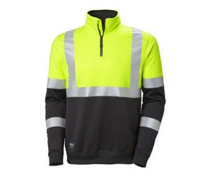 Helly Hansen Helly Hansen Sweat à capuche zippé de sécurité, jaune, taille 2XL Quantité:1