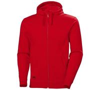 Helly-Hansen Mens Classic Zip Hoodie - 220 Alert Red, 3XL, 220 Alert Red, 3XL