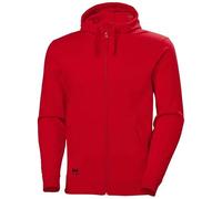 Helly-Hansen Mens Classic Zip Hoodie - 220 Alert Red, 5XL, 220 Alert Red, 5XL