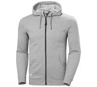 Helly-Hansen Mens Classic Zip Hoodie, 930 Grey Melange, S