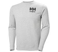 Helly-Hansen Sweat-shirt classique avec logo pour homme - 931 gris clair mélangé, taille S