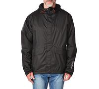 Helly Hansen Vêtements de Travail - Veste de Pluie Waterloo pour Homme, L, Noir