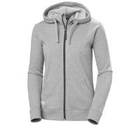 Helly-Hansen Women Classic Zip Hoodie, 930 Grey Melange, XL