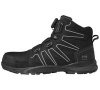 Helly Hansen Workwear Unisexe Bottes de sécurité Manchester Mid Boa S3S, Noir, 35