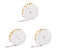 HELPMATE - Bande d'étanchéité autocollante pour fenêtres et portes - Joint d'étanchéité pour fenêtres/portes pour isoler les fentes de 2 à 3,5mm de large - Bande étanche 9x4mm (Profilé E|6m|Blanc)