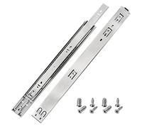 HELPMATE - Glissières de tiroir à extension totale 400 mm - Capacité de charge 35 kg - 1 paire (lot de 2) de glissières à billes - Système de glissières pour tiroirs