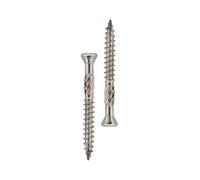HELPMATE - Vis pour terrasse - 5x50 mm - acier inoxydable A2 - 500 vis pour planches + 2 embouts T25 - Vis pour l'extérieur
