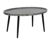 Lisa Design Helsinki - Table Basse - Effet marbre - 80 cm