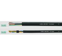 HELU 35005 Câble à gaine caoutchouc H05RR-F 3 G 0.75 mm² noir 100 m