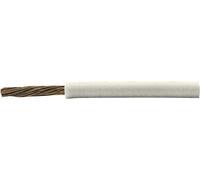 HELUKABEL Fivenorm H05V2-K, câble pour tension moyenne, blanc, en polychlorure de vinyle (PVC), cuivre, 0,75 mm², 7,2 kg/km