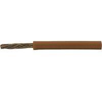 HELUKABEL Fivenorm H05V2-K, câble pour tension moyenne, couleur marron, en polychlorure de vinyle (PVC), cuivre, section de 0,75 mm², 7,2 kg/km
