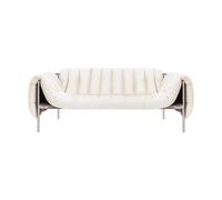 Hem Canapé Puffy 2.5 places 205 cm Natural-acier inoxydable