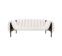 Hem Canapé Puffy 2.5 places 205 cm Natural-black grey
