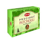 Hem - Cones ENCENS Patchouli - Lot de 12 BOITES DE 10 Cones - Qualite SUPERIEURE