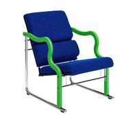 Hem Fauteuil lounge Experiment 501 Green-ultramarine