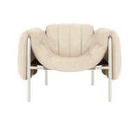 Hem Fauteuil lounge Puffy Eggshell-cream
