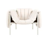 Hem Fauteuil lounge Puffy Natural-cream