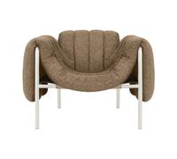 Hem Fauteuil lounge Puffy Sawdust-cream