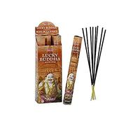 HEM Lucky Bouddha Hexa Lot de 6 Paquets de bâtonnets d'encens