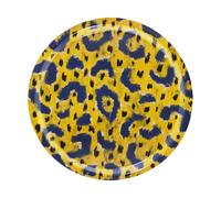 Hem Plateau Monster Medium Ø49 cm Ochre yellow-grey-black