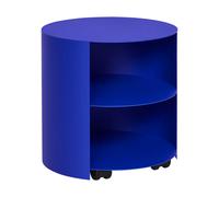 Hem Table d'appoint Hide Ø38x41 cm Ultramarine blue textured