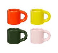Hem Tasse à espresso Bronto 10 cl Lot de 4 Multi