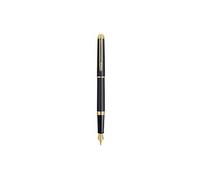 Waterman S0920710 WATERMAN Füllfederhalter Hemisphere Matt Schwarz F Blau Geschenkbox