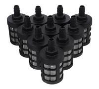 Hemobllo 10 Pièces Crépine D’Aspiration en Acier Inoxydable Double Couche | Grosse Maille Anti-débris, Mécanisme Auto-amorçant, Raccord pour Tuyau D’irrigation, Arrosage Extérieur et Jardin