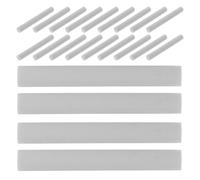 Hemobllo 120 Pièces Gomme Plastique Blanche Cylindrique pour Dessin et Croquis, Gomme Fine Non Abrasive en Pvc, Recharge pour Artistes et Fournitures Scolaires