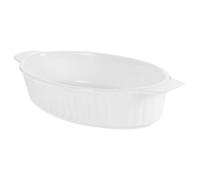 Hemobllo 1pièce Plaque de Cuisson Céramique Double Poignée Résistante Chaleur pour Four Micro-ondes Nettoyage Facile Plat à Gratin Biscuits et Gâteaux Maison ou Professionnel