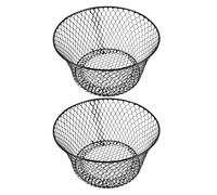 Hemobllo 2 Pièces Protection pour Plantes en Fer Noir Grillage Métallique, Cloche Semi-sphérique Réutilisable, Barrière Animaux pour Fraises et Fleurs en Jardin et Plates-Bandes