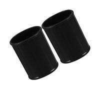 Hemobllo 2Pièces Cône De Parasol D'Extérieur en Forme De Coin Kit De Réparation pour Parasol De Terrasse Installation Facile Couvre-Holes PP Noir 2Pièces pour Balcon