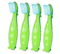 Hemobllo 4 Pièces Ballon De Brosse à Dents Géant Forme Brosse à Dents Décoration Faire La Fête Grand Décor Ballon Accessoires De Décoration De Fête Vert Ou