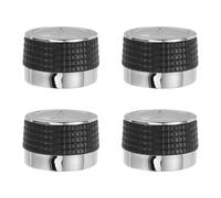 Hemobllo 4 Pièces Gas Bbq Knobs Replacement Durable Electroplated Grill Control Switches With Nonslip Grip For Oven And Gas Stove Cooking