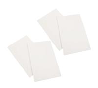 Hemobllo 4 Pièces Panneau Isolant en Fibre Céramique Ignifuge pour Four | Résistant aux Hautes Températures, Blanc, pour Four à Pizza et Fourneau, Usage Atelier, Format Plaque