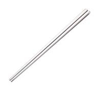 Hemobllo Baguettes Ménagères en Acier Inoxydable, Baguettes de Service Alimentaire, Lot de 4 Paires, Titane Plaqué, Antidérapantes et Isolantes, Maison et Repas Japonerie