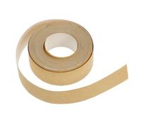 Hemobllo Bande Adhésive pour Abat-jour Ruban Tissu Finition Bordure Beige 500cm Lin Biais Autocollant pour Réparation Lampe et Meuble DIY