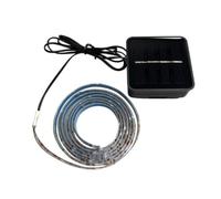 Hemobllo Bande Lumineuse Solaire Décorative pour Cadre de Basket-Ball Noir | Plastique, Visibilité Nocturne pour Entraînement, Usage Extérieur sans Électricité, pour Panier et Panneau