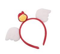Hemobllo Bandeau Serrage-tête Rouge à Thème Cheval Ailes Créatives, Léger et Confortable, Accessoire Festif pour Cheveux du Nouvel An 2026, pour Fêtes, Halloween et Photos Souvenirs
