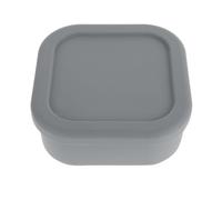 Hemobllo Boîte à Bento en Silicone 630ml Portable et Anti-fuite | Contenant Alimentaire Gris, Usage Repas Midi, 630ml, pour Barbecue et Réunion Entre Amis