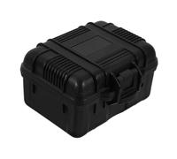 Hemobllo Boîte à Outils Portable en Plastique PP Mousse Ondulée, Petite Mallette de Rangement Sécurisée Compacte, Valise de Transport Légère pour Bricolage et Atelier, 110x78x64 Mm