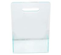 Hemobllo Boîte Acrylique Transparente Polyvalente pour Fleurs, Vase Décoratif Portable Élégant, Réutilisable, pour Compositions et Séances Photo