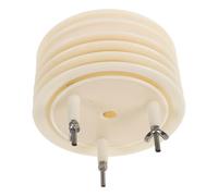 Hemobllo Boîtier de Protection Beige en Plastique pour Capteurs Barométriques et Sondes de Température, Résistant aux UV Protection la Pluie, Adapté pour Usage Extérieur