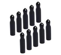 Hemobllo Bouchons Bec Verseur Couvercle de Bec Fiable Ensemble de 15 en Caoutchouc Noir Bouchon Verseur pour Bouteilles à Huile et Sirop Cuisine et Maison