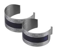 Hemobllo Bracelet Thermomètre Réutilisable et Portable en Acier Inoxydable Affichage Précis Température pour Bouteille de Vin pour Usage Domestique